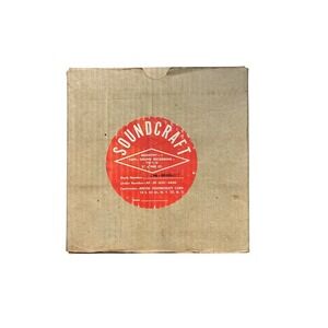 Soundcraft Reel Sound Recording Tape 2 Inch x 980 Feet Industrial Vintage